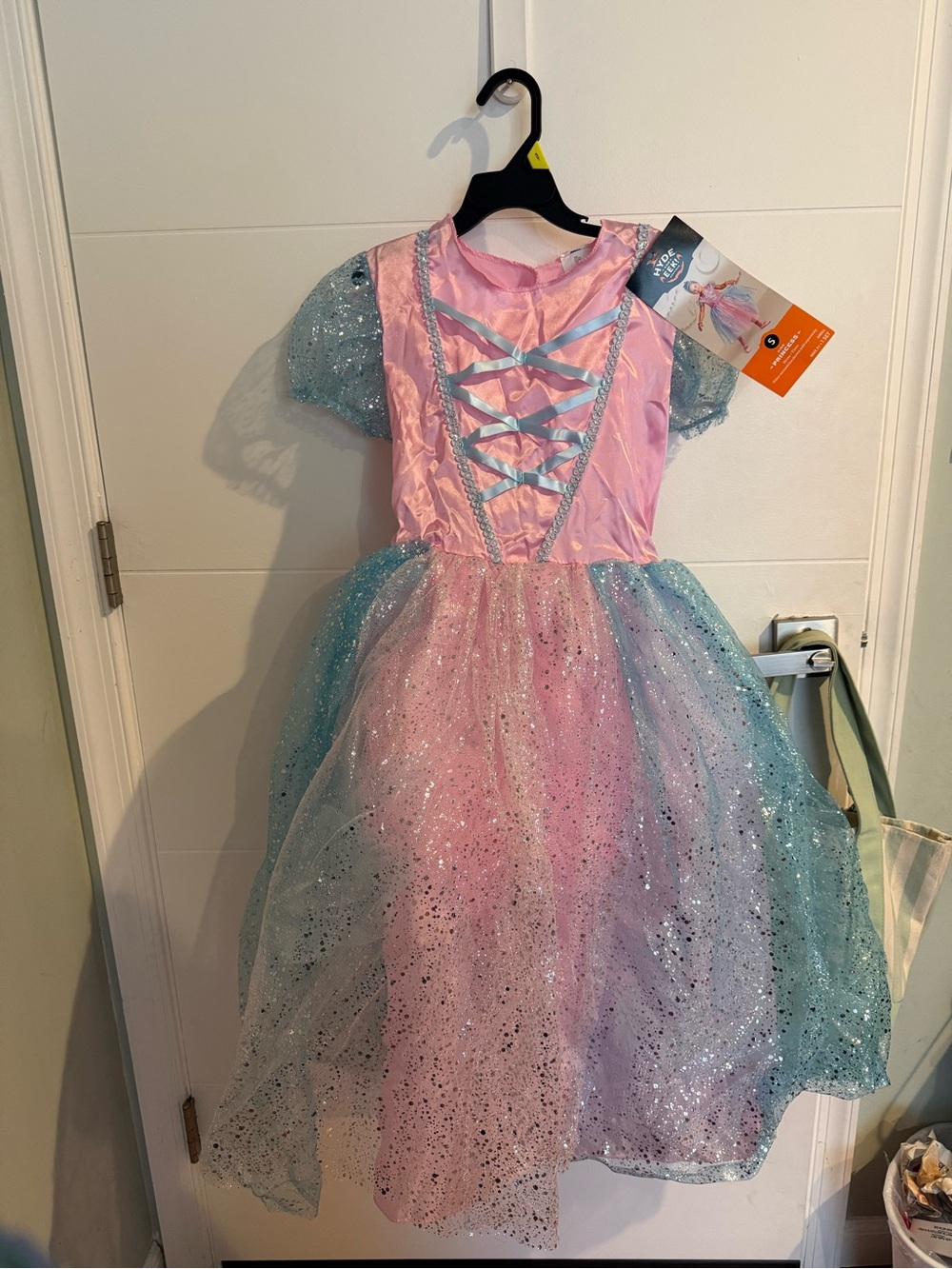 Girls Sparkle Tulle Fairy Costume - Pink & Aqua